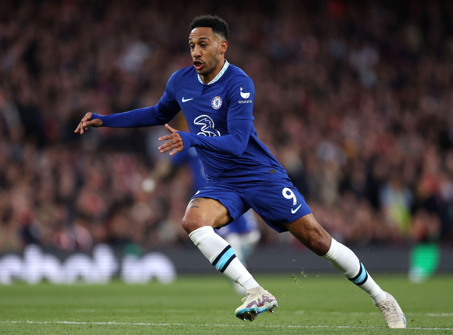 Pierre-Emerick Aubameyang has failed to impress at Stamford Bridge.