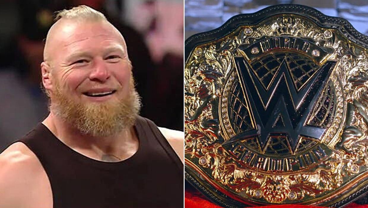 Brock Lesnar is a former WWE Champion