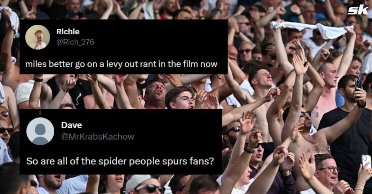 Tottenham star spotted in Spiderman trailer