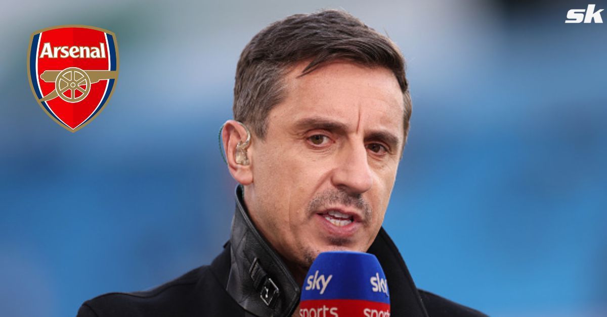 Gary Neville opined on Arsenal vs. Newcastle incident