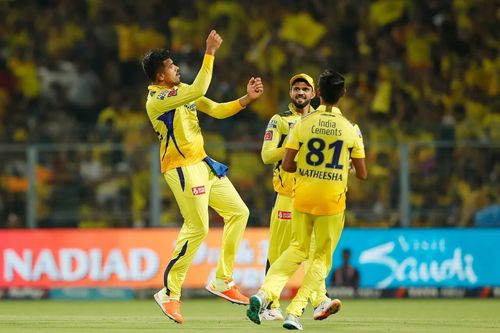 Maheesh Theekshana has picked up nine wickets in 11 matches in IPL 2023. [P/C: iplt20.com]