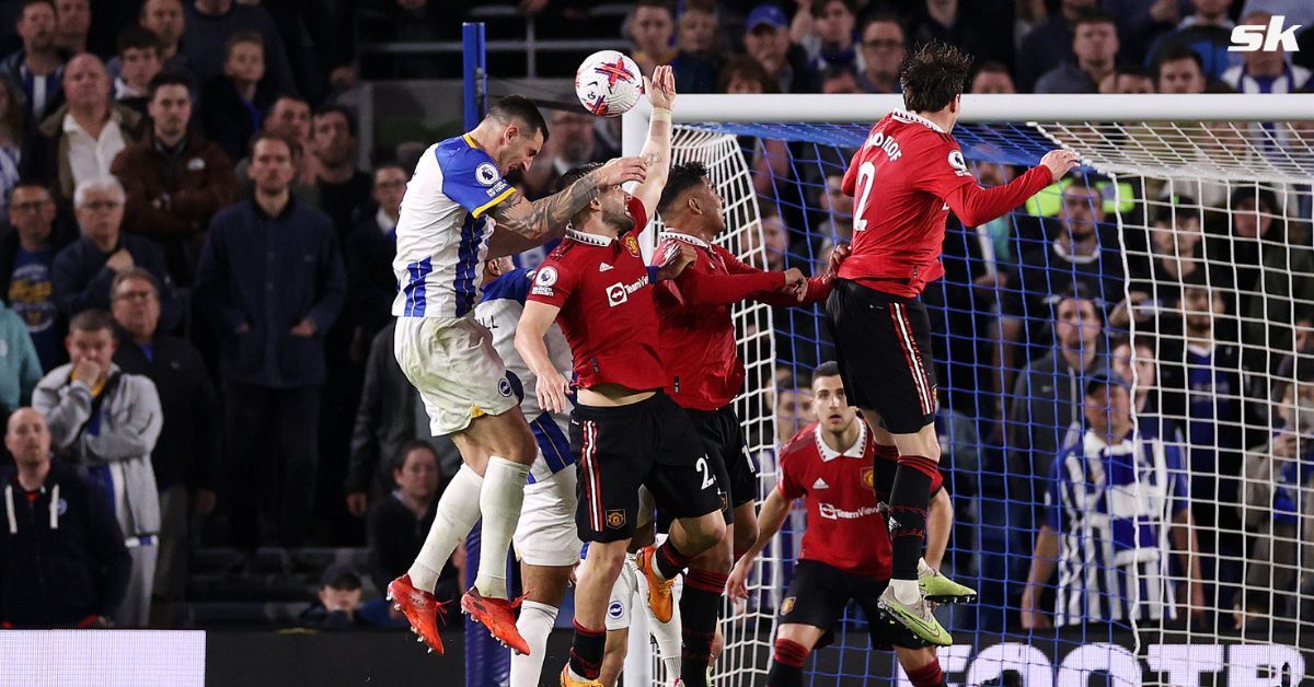 Brighton shock Manchester United with a last minute winner from the spot. 