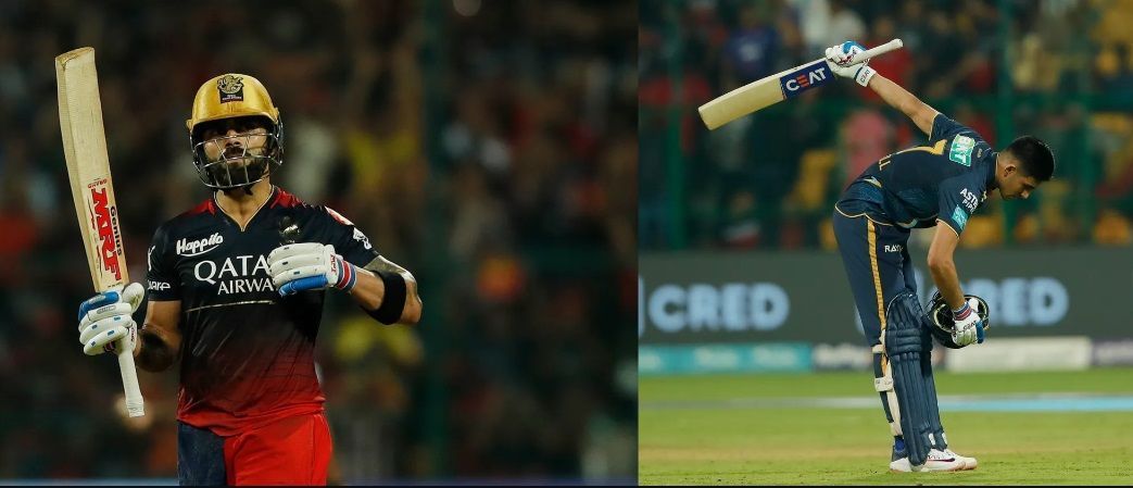 Virat Kohli and Shubman Gill scored unbeaten centuries for their respective sides. [P/C: iplt20.com]