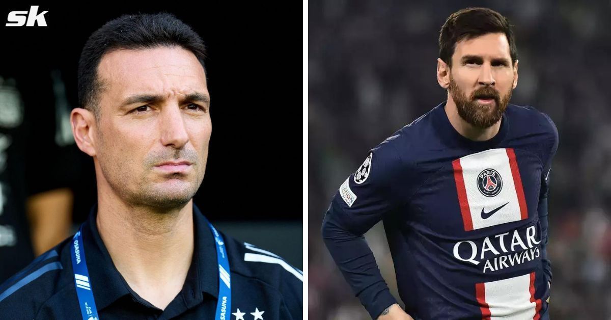 Lionel Scaloni spoke about PSG superstar Lionel Messi