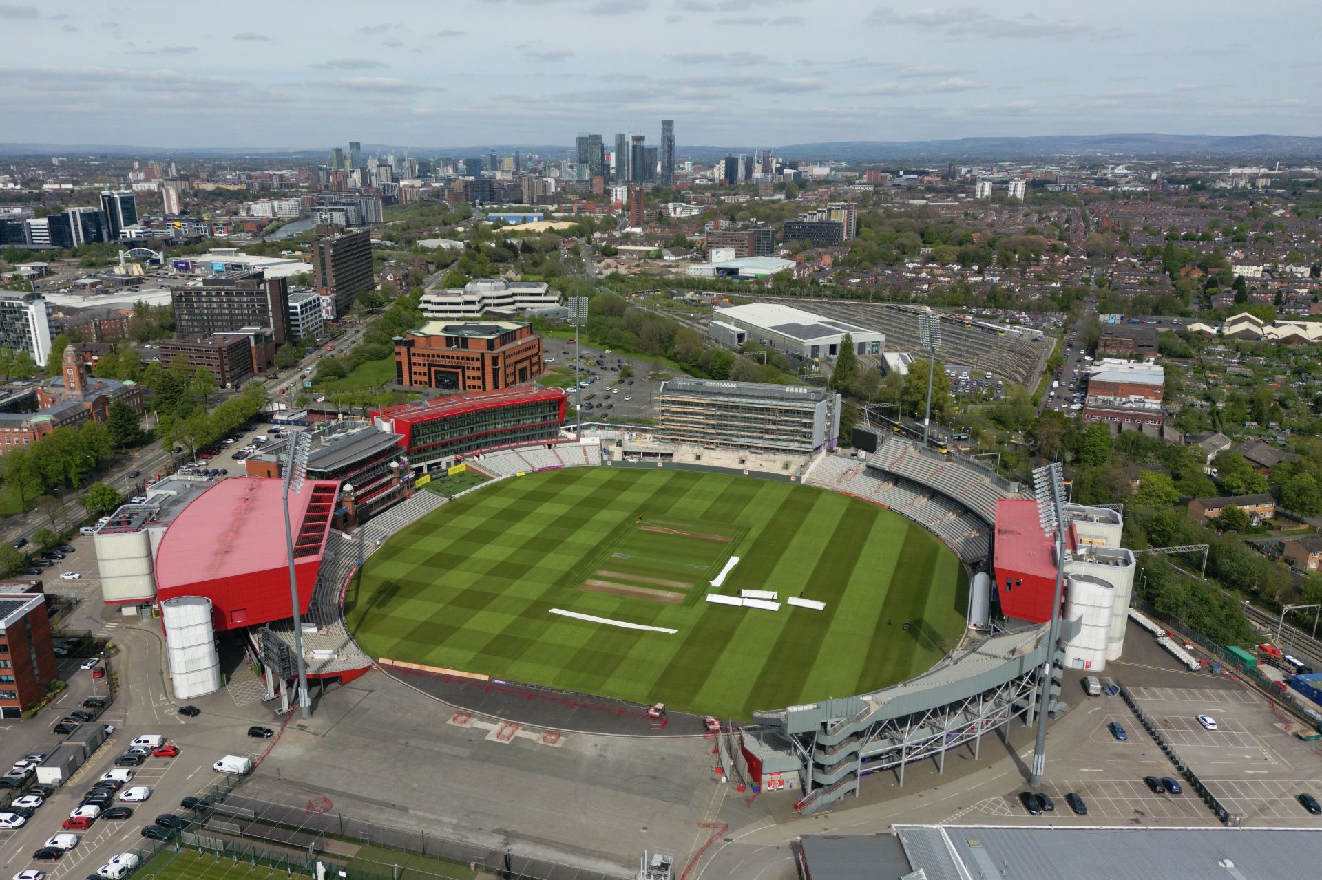 Views of Emirates Old Trafford Stadium