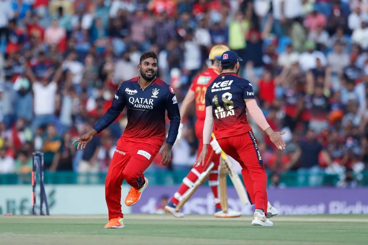 Wanindu Hasaranga has picked up nine wickets in the eight matches he has played in IPL 2023. [P/C: iplt20.com]