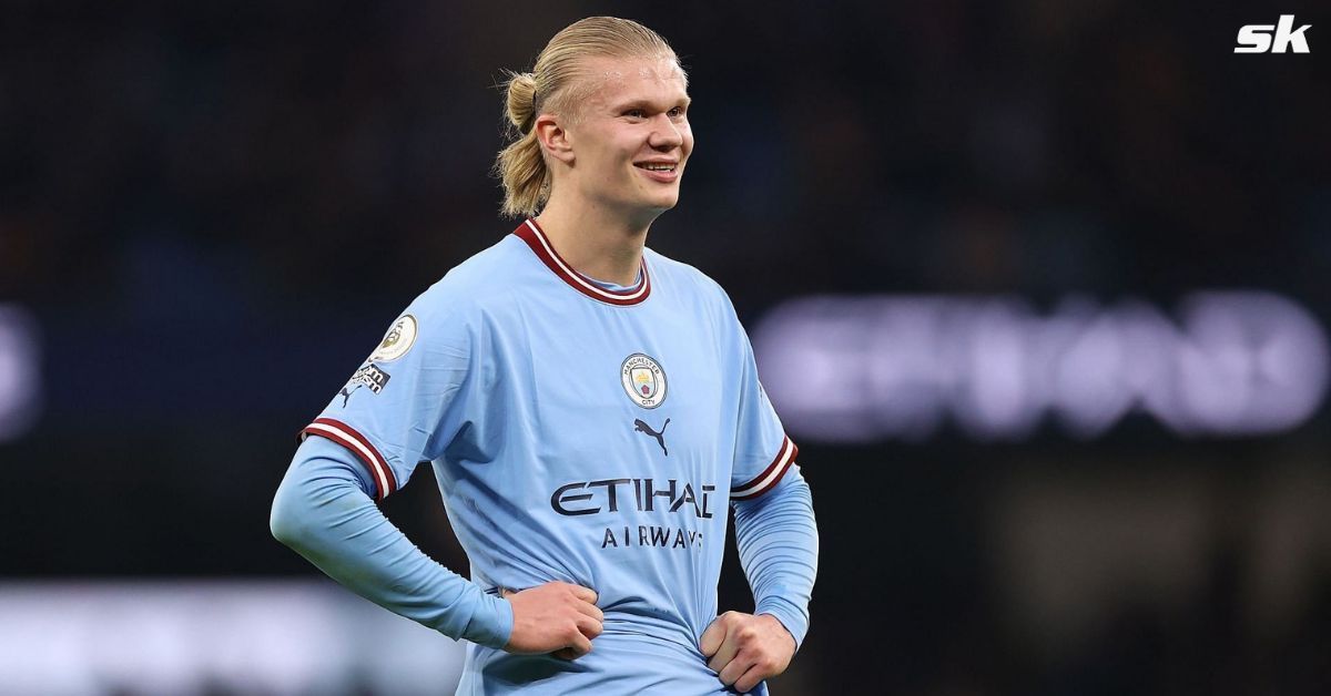 Erling Haaland continues to score for Manchester City at a fearsome rate.
