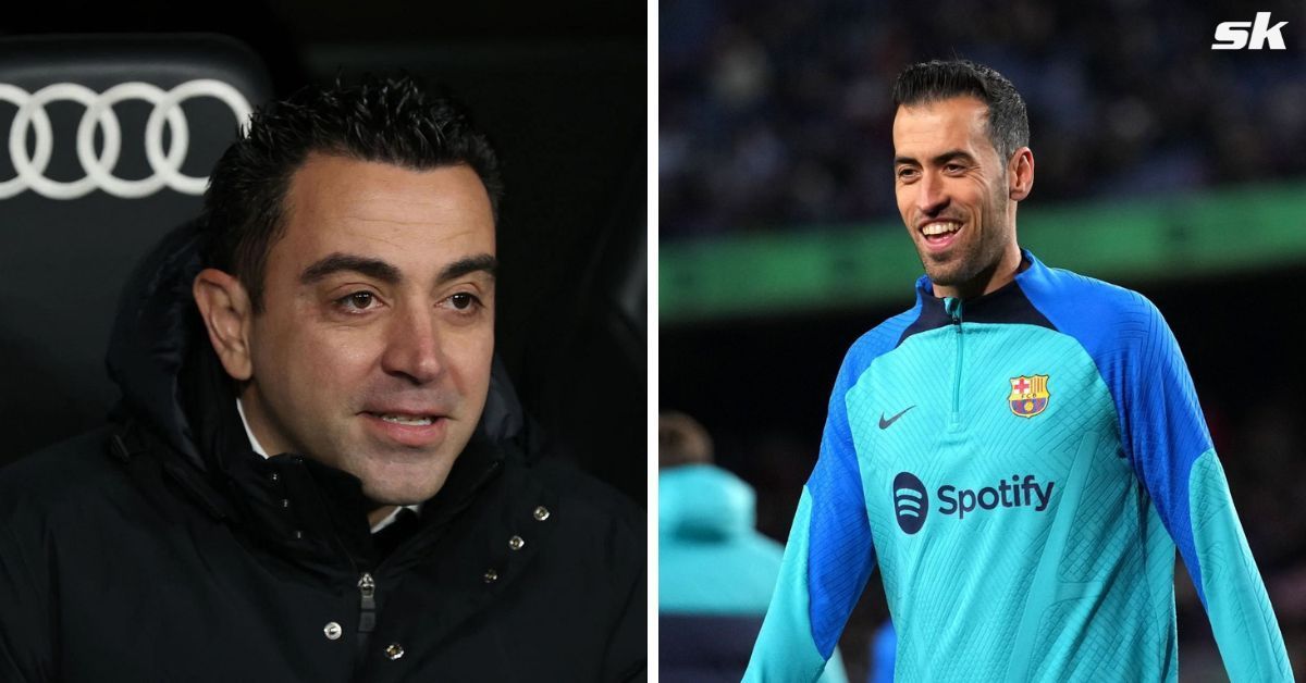Xavi wants Sergio Busquets to be replaced in the summer.