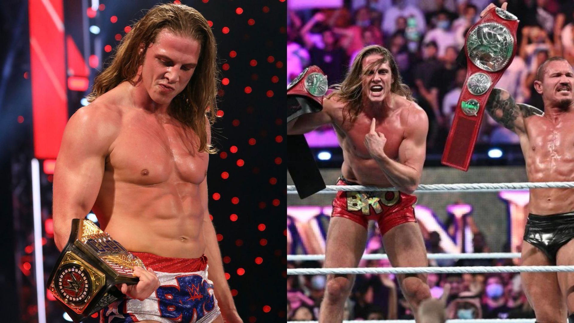 Matt Riddle is a former US and Tag Team Champion