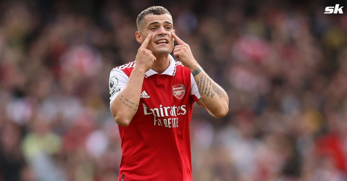 Granit Xhaka looks set to leave Arsenal at the end of the season