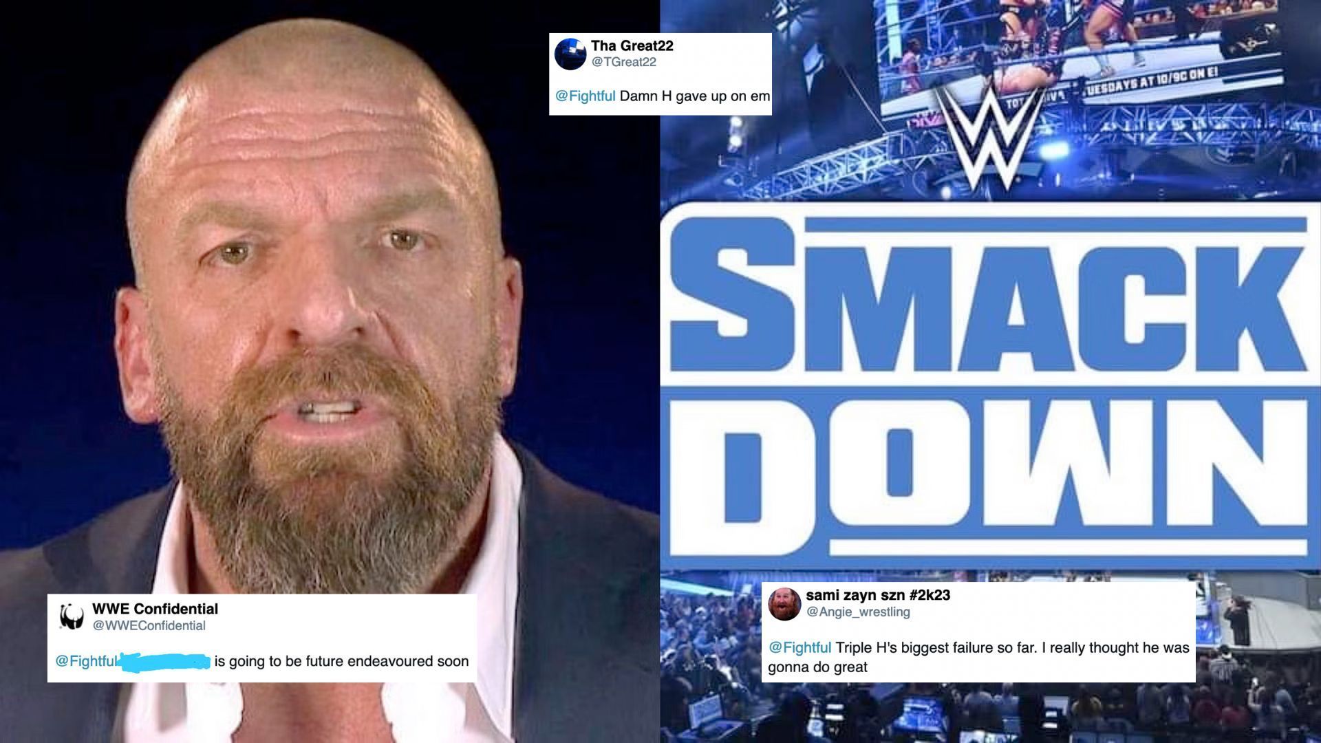 Triple H is the WWE head of creative