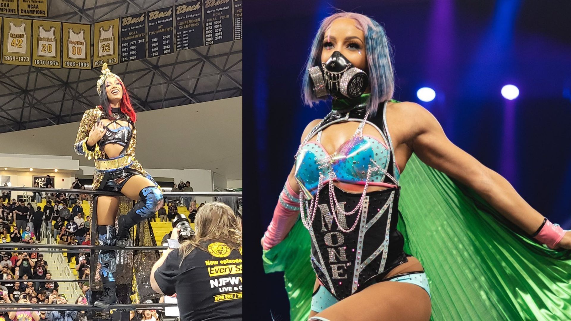 Ever since her debut, Sasha Banks has been presented as a big star in NJPW 