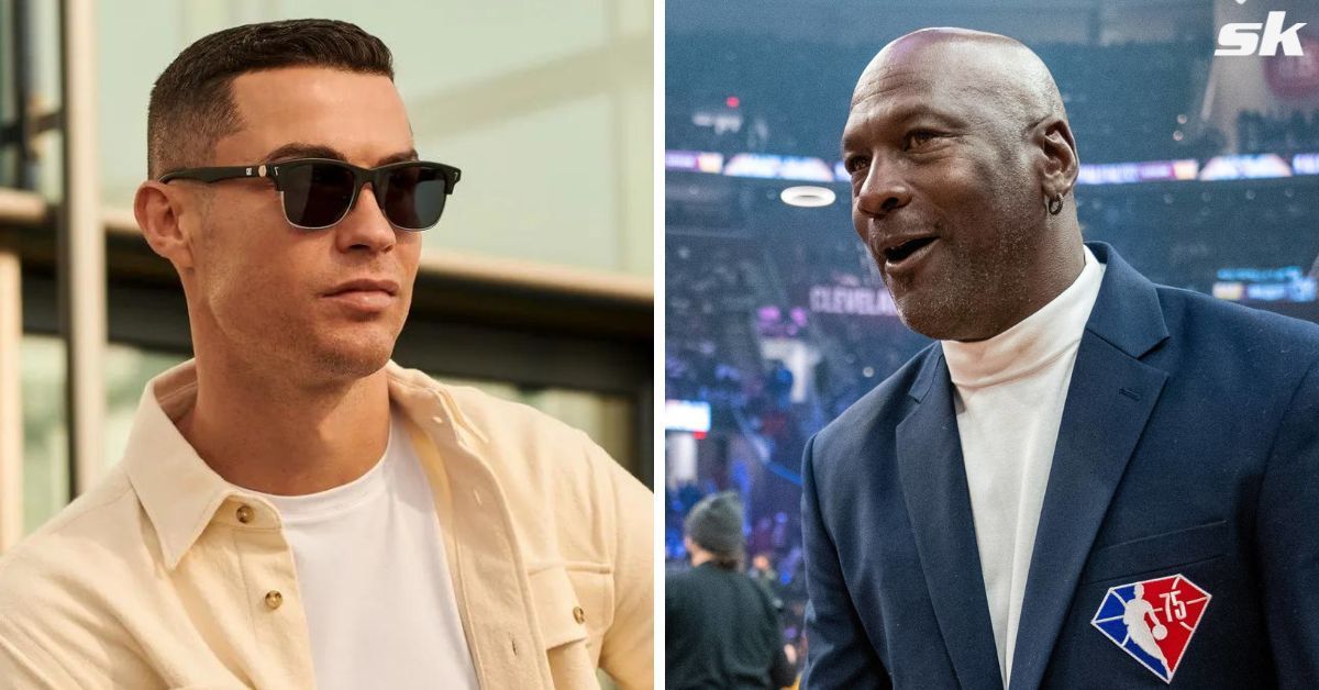 Cristiano Ronaldo and Michael Jordan both have an impressive collection of cars