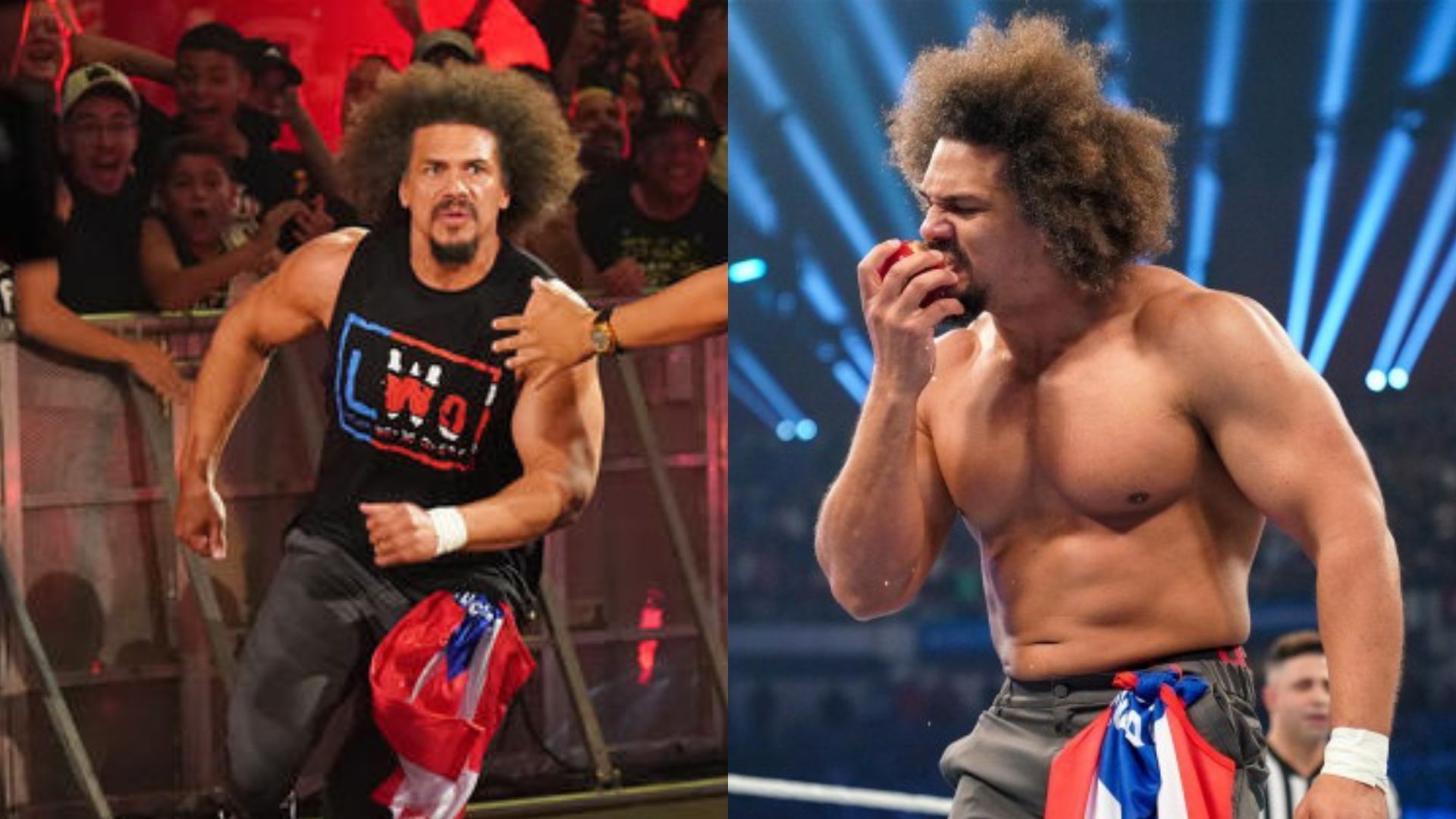 Carlito returned at WWE Backlash