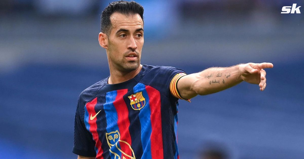 Sergio Busquets has named his replacement