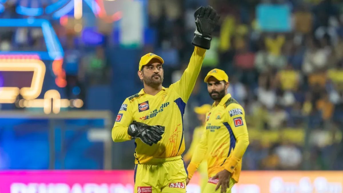 MS Dhoni in action for CSK (P.C.:iplt20.com)