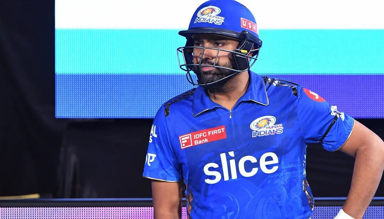 MI captain Rohit Sharma notched up a half-century in his previous game