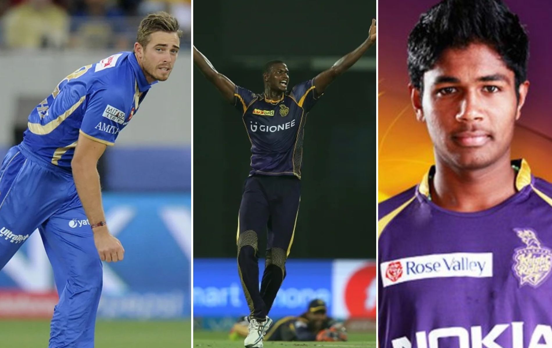 Tim Southee, Jason Holder, Sanju Samson