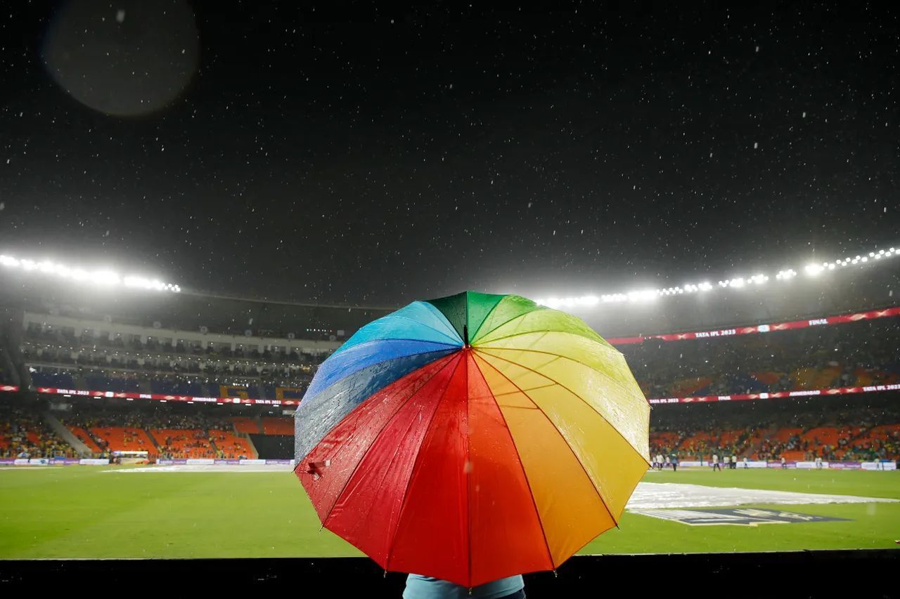 Rain has delayed the toss for CSK vs GT match (Image Courtesy: IPLT20.com)