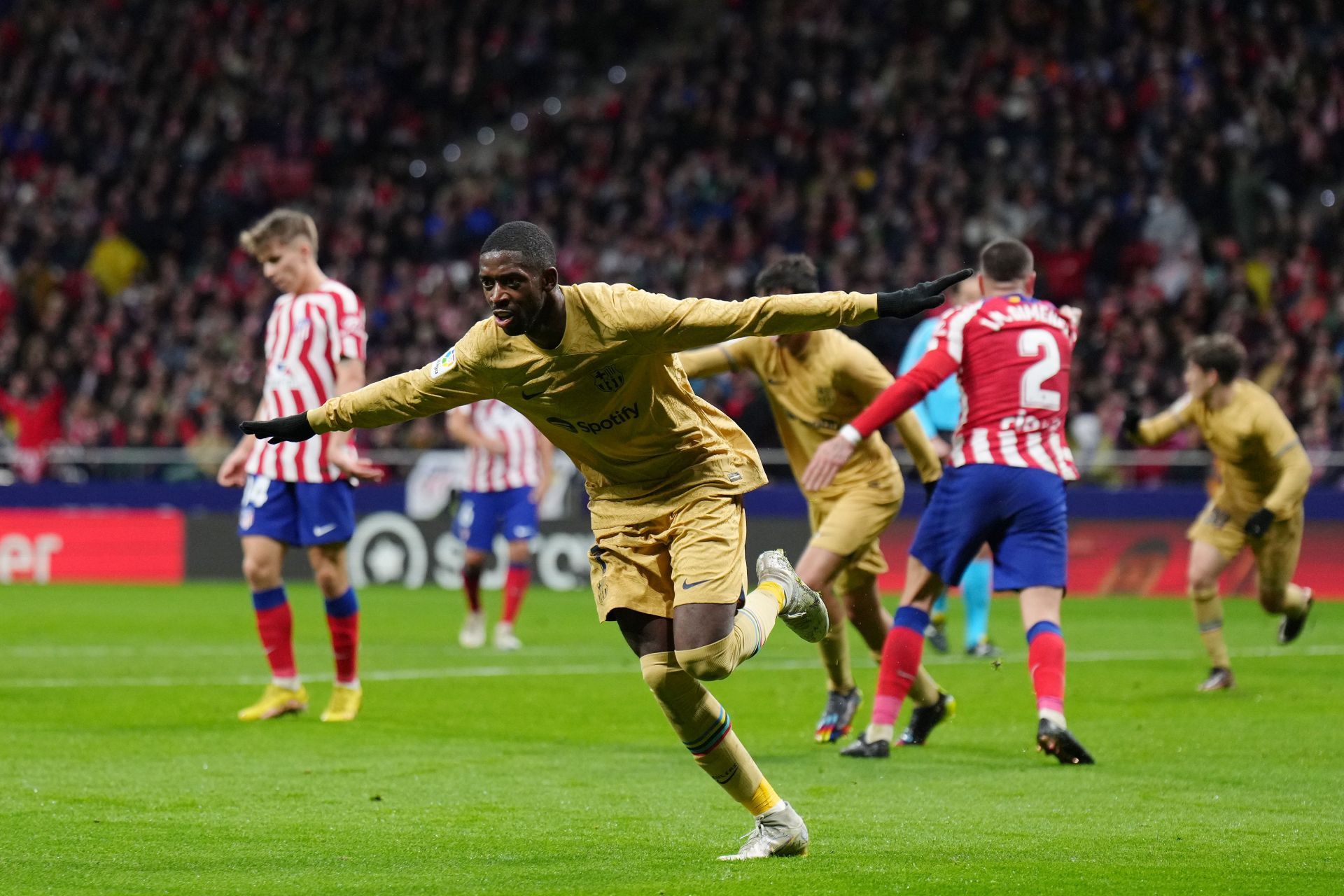 Atletico de Madrid v FC Barcelona - La Liga Santander