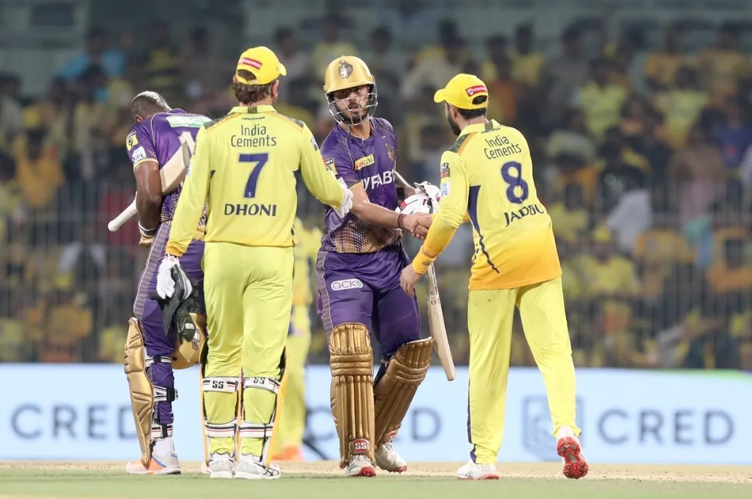 Kolkata beat Chennai by 6 wickets on Sunday [IPLT20]