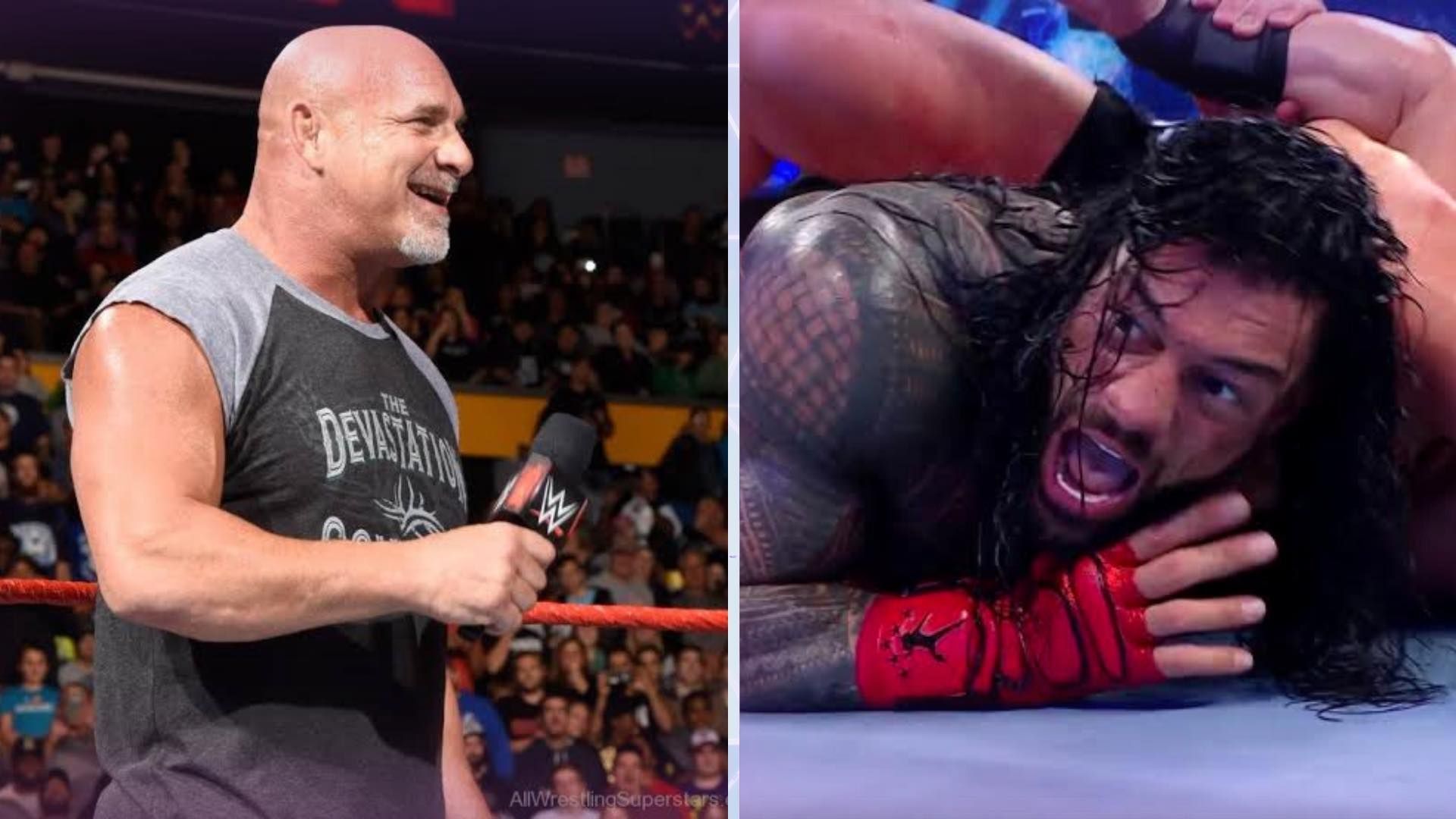 Goldberg and Roman Reigns are not strangers with each other