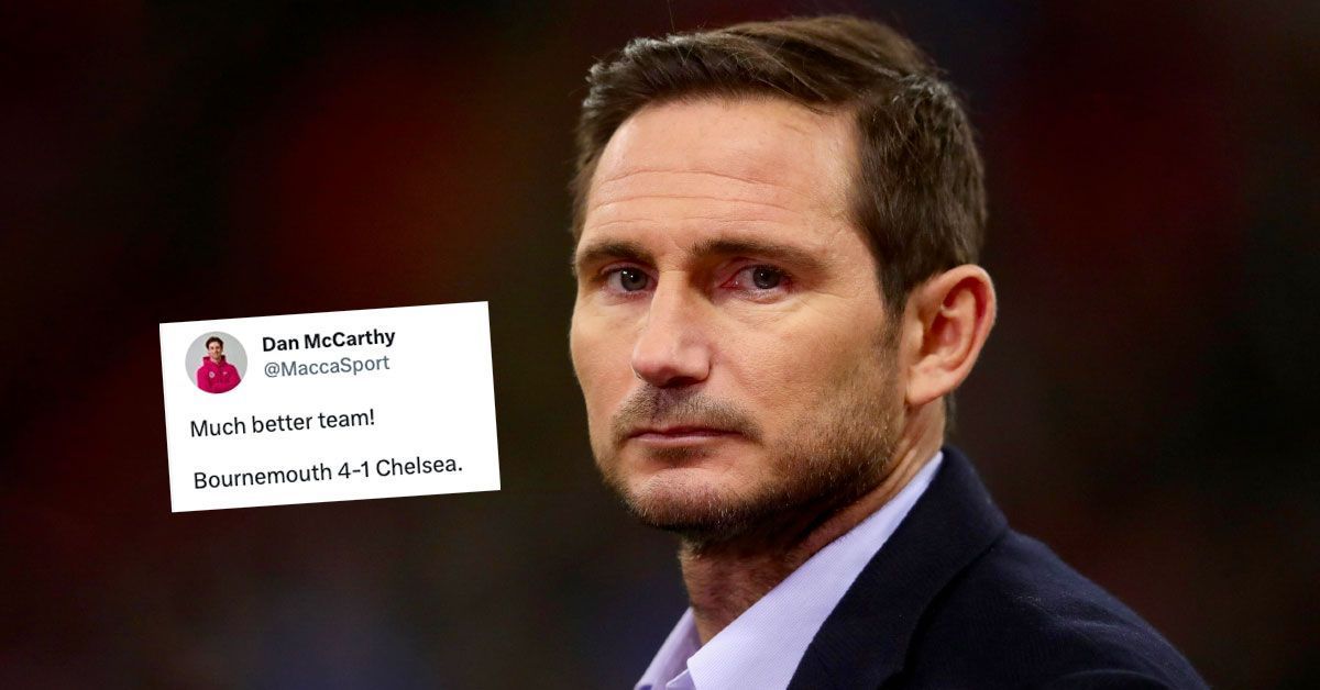 Chelsea fans delighted as Frank Lampard makes big changes to starting XI
