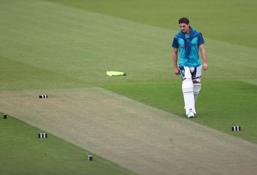 The Oval pitch had quite a bit of green grass a day ahead of the WTC final.