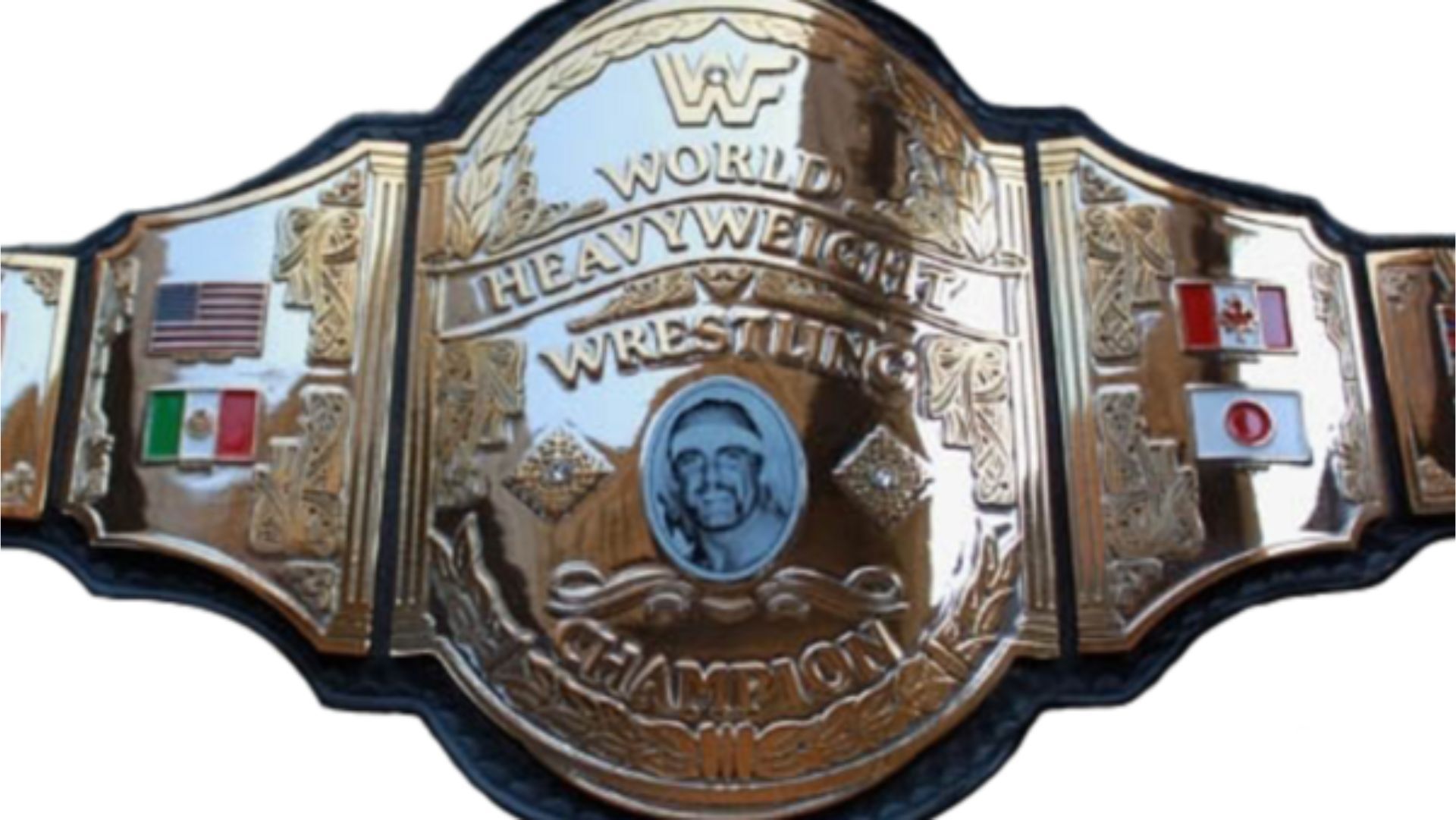 Hulk Hogan&#039;s custom championship belt