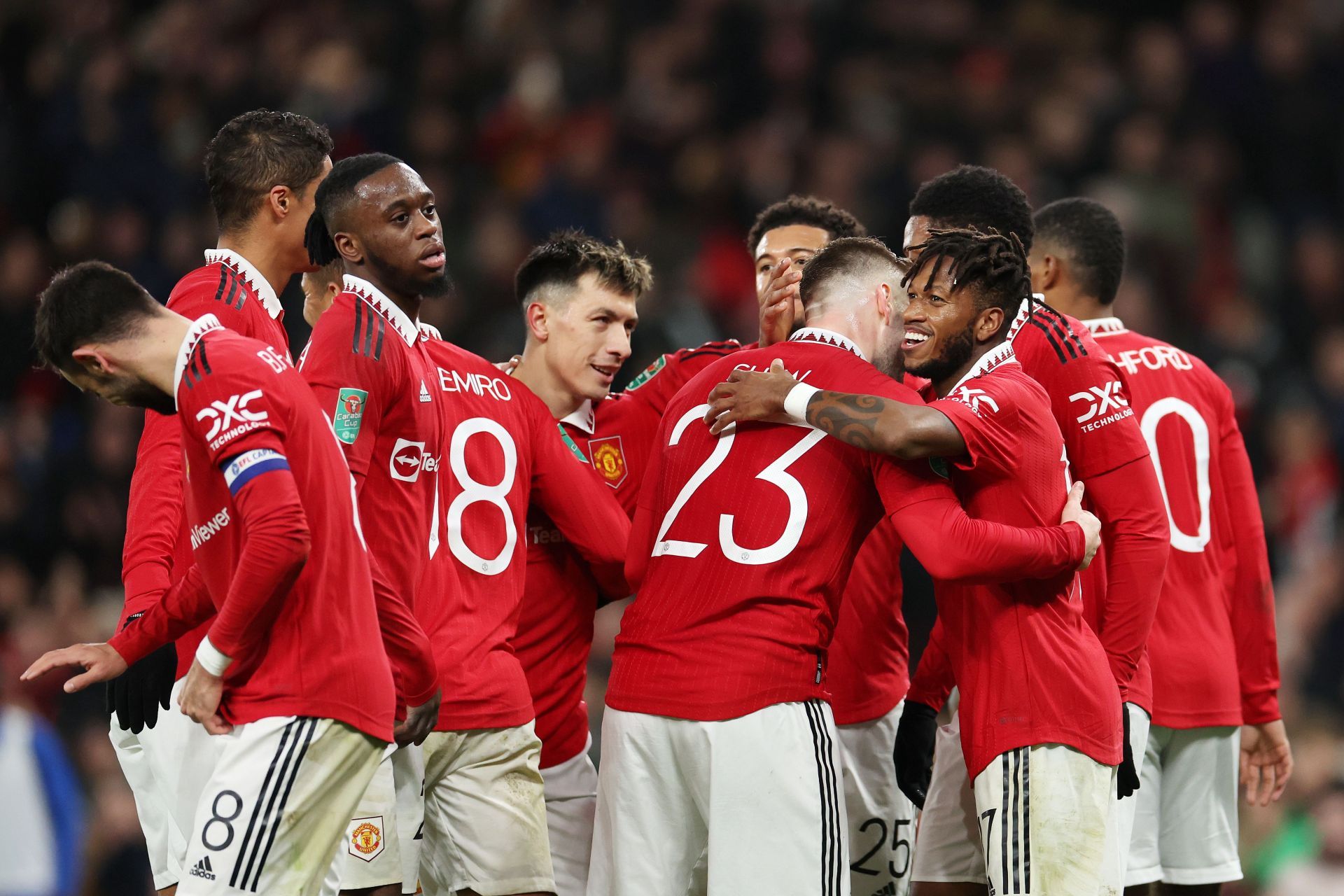 Manchester United v Nottingham Forest - Carabao Cup Semi Final 2nd Leg