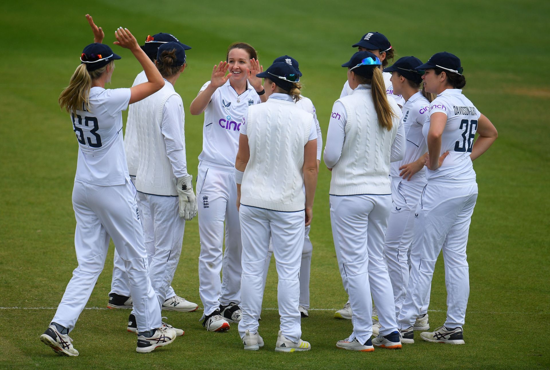 England Women v South Africa Women - First Test Match: Day Four