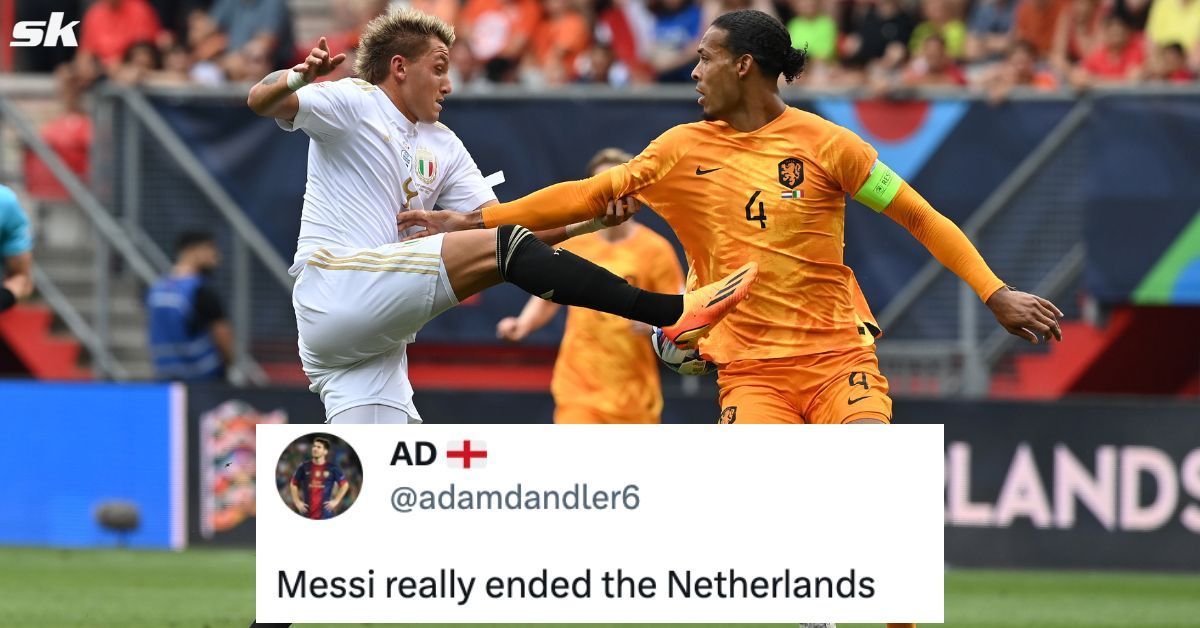 Fans reacted to Netherlands