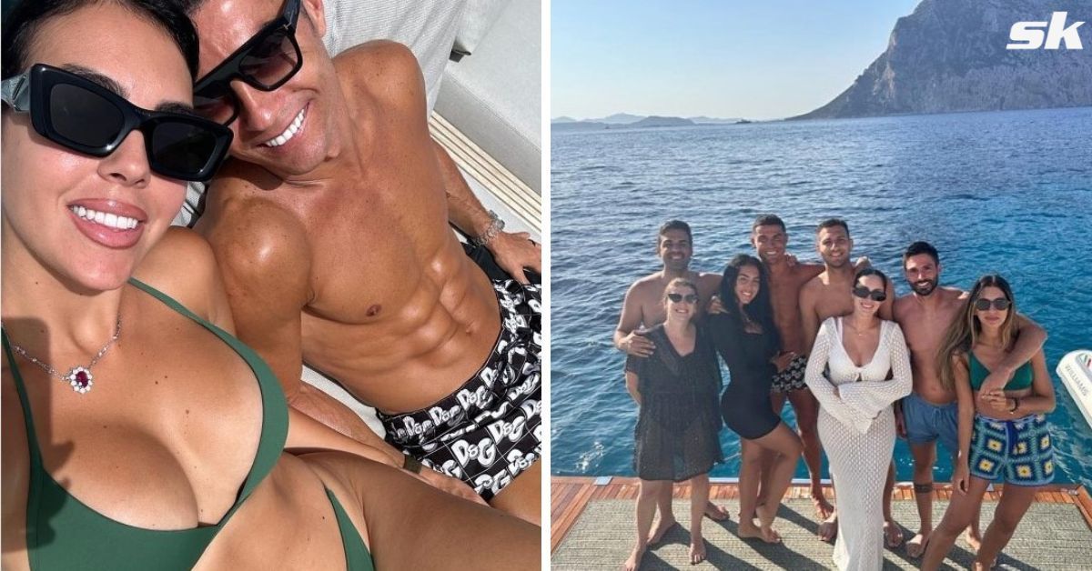 Cristiano Ronaldo and Georgina Rodriguez are on vacation mode