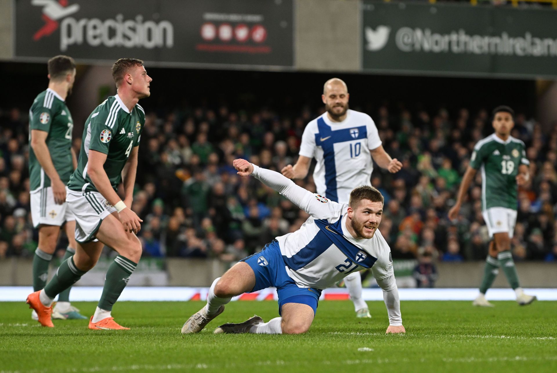 Northern Ireland v Finland: Group B - UEFA EURO 2024 Qualifying Round