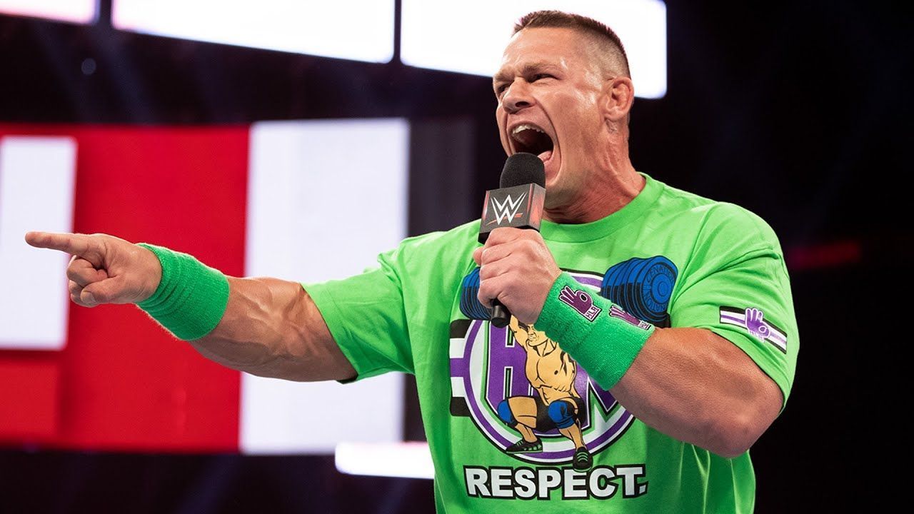 Cena was a menace on the microphone