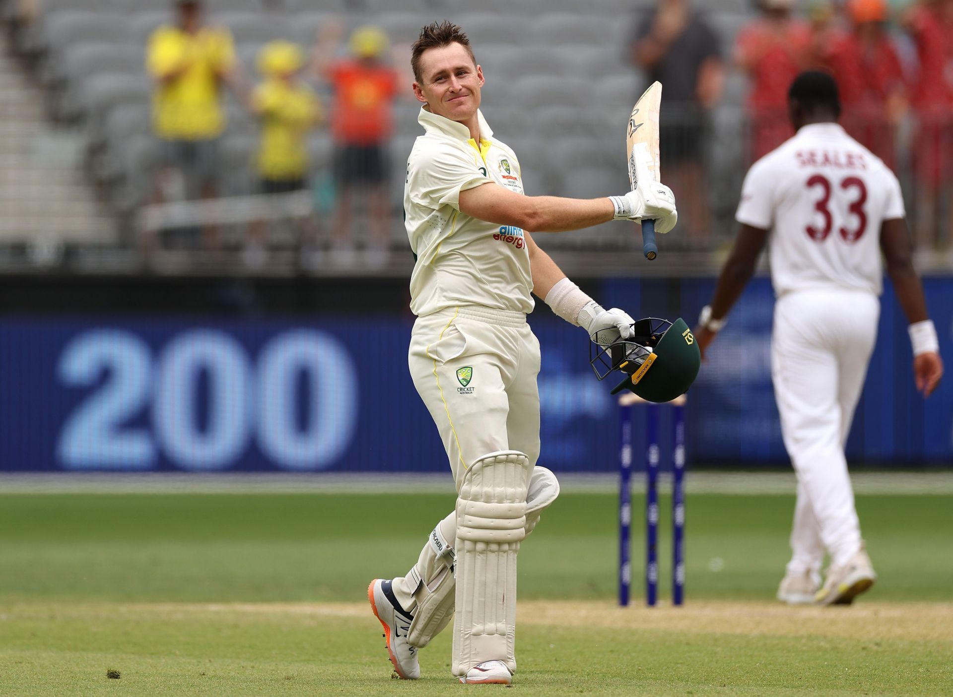 Marnus Labuschagne has continued his prolific run-getting for Australia