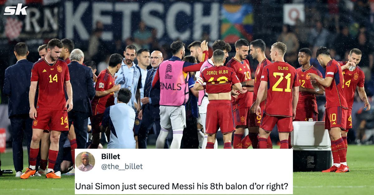 Spain defeated Croatia to win the UEFA Nations League