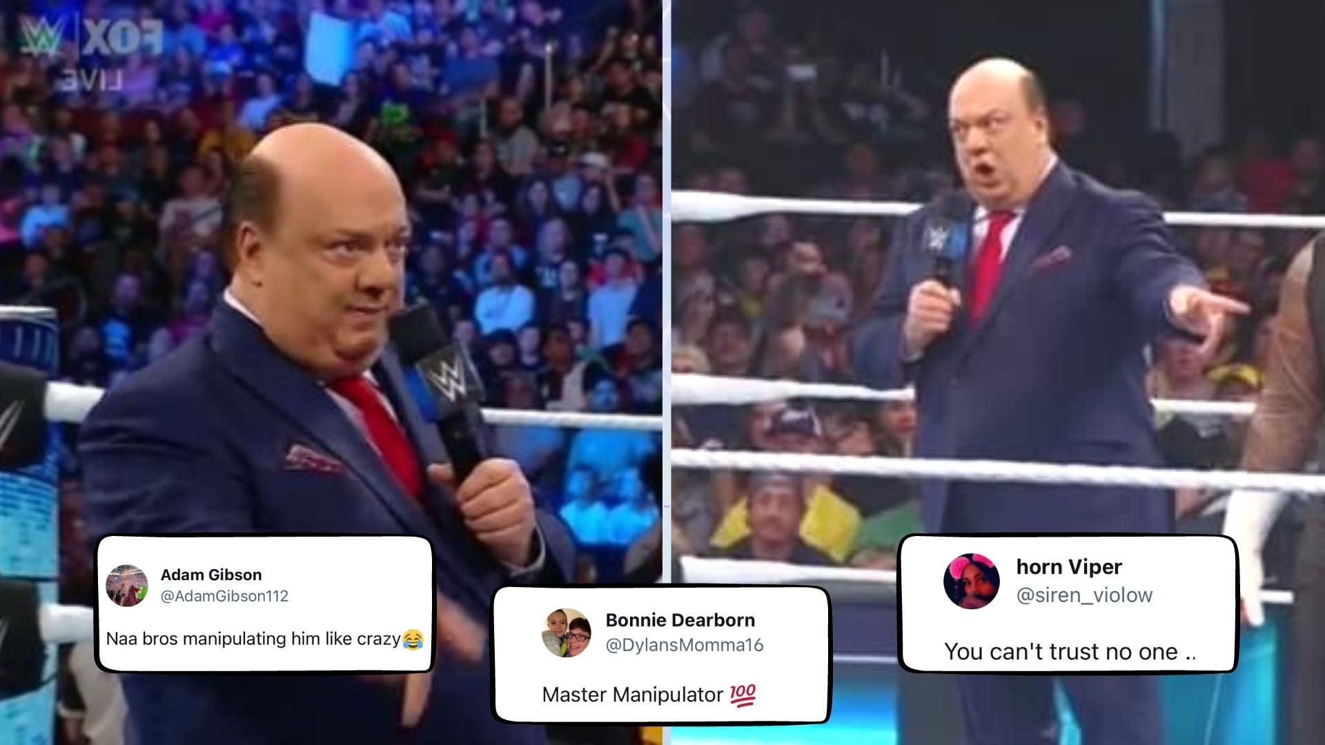 Paul Heyman is Special Counsel to Roman Reigns.