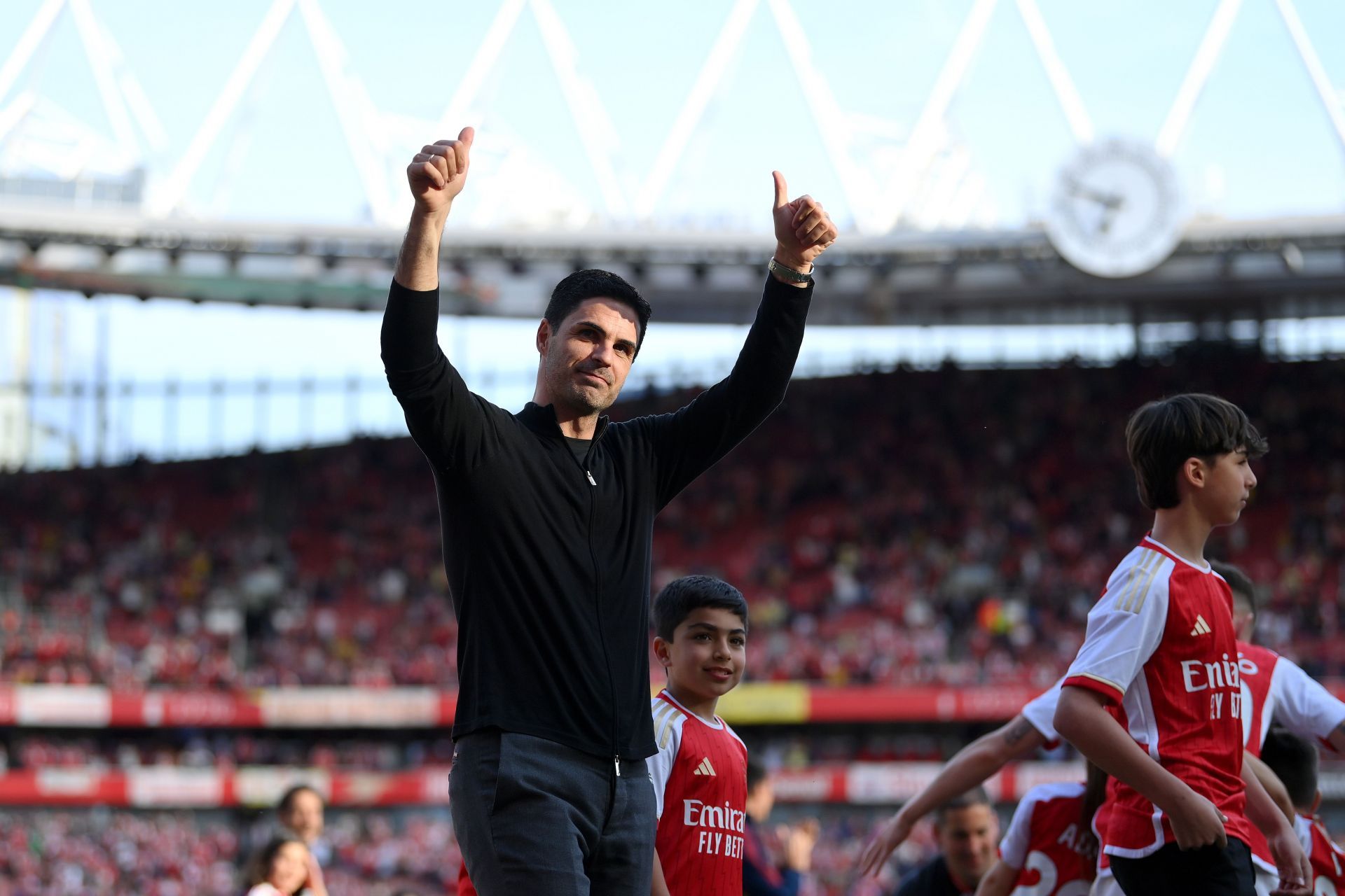 Mikel Arteta is happy he chose to join the Gunners.
