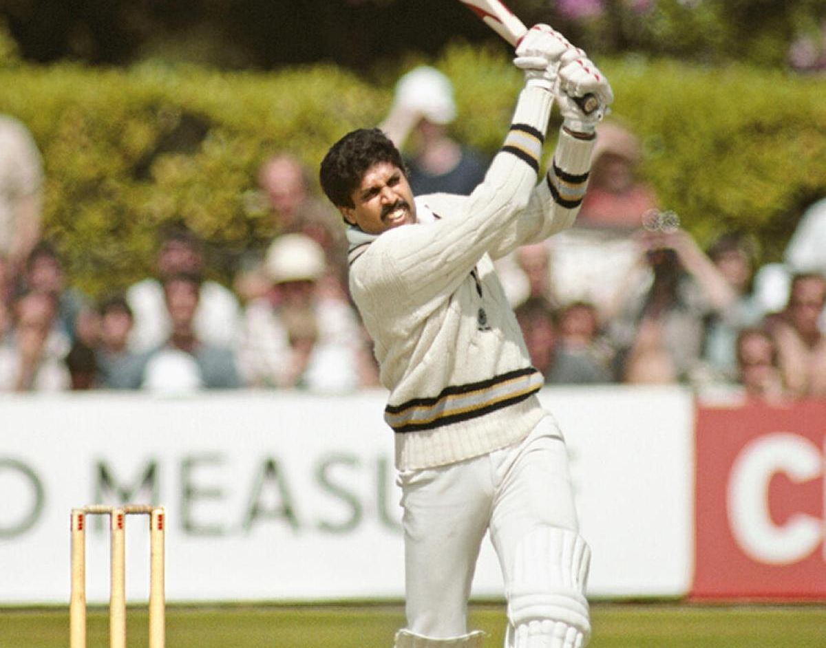 Kapil Dev hammered 16 fours and 16 sixes in his knock.