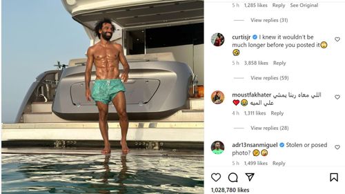 Jones and Adrian commented on Salah's post