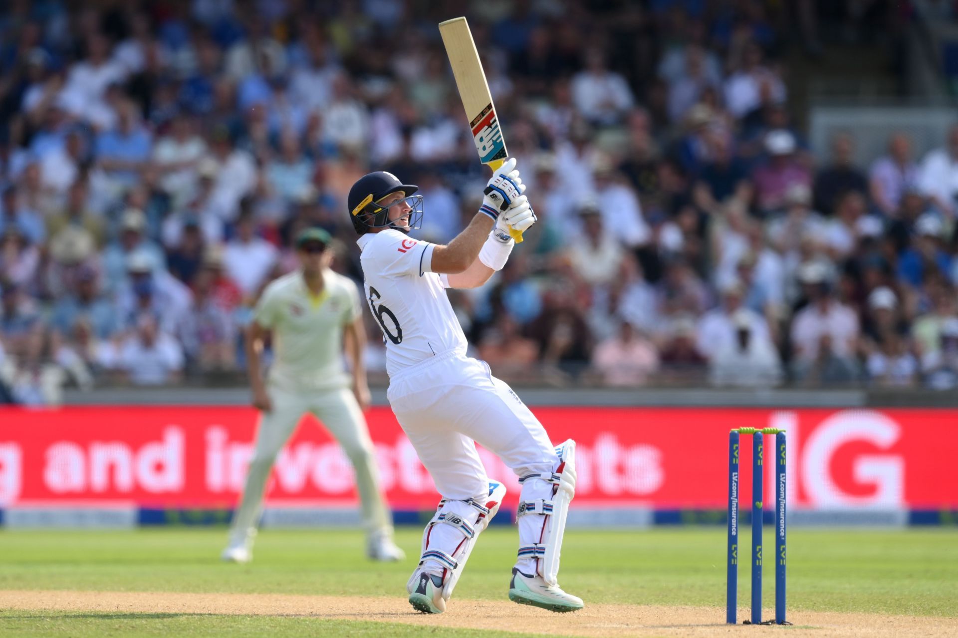 Joe Root batting at Edgbaston. (Image Credits: Getty)