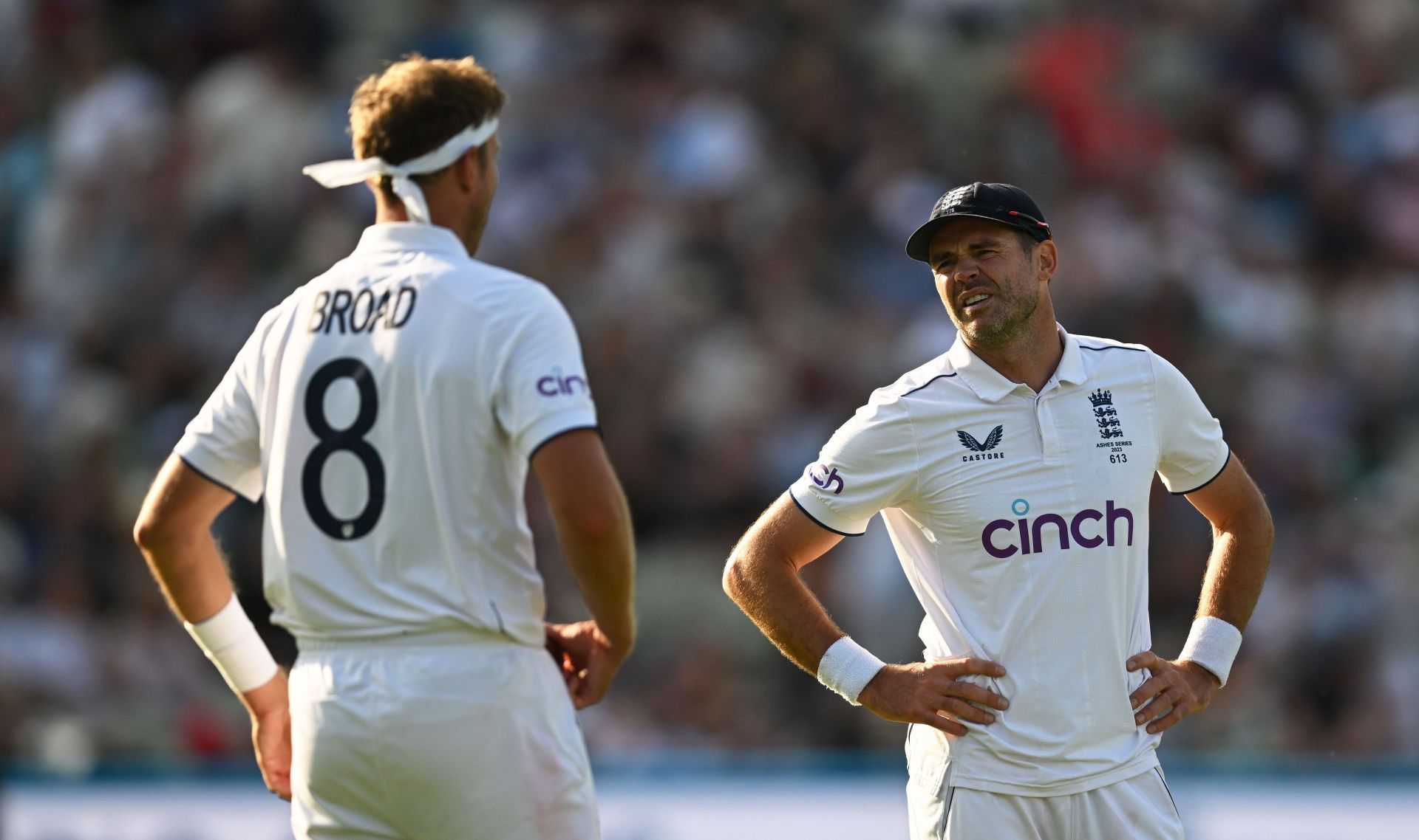 Anderson and Broad have 1274 Test wickets between them