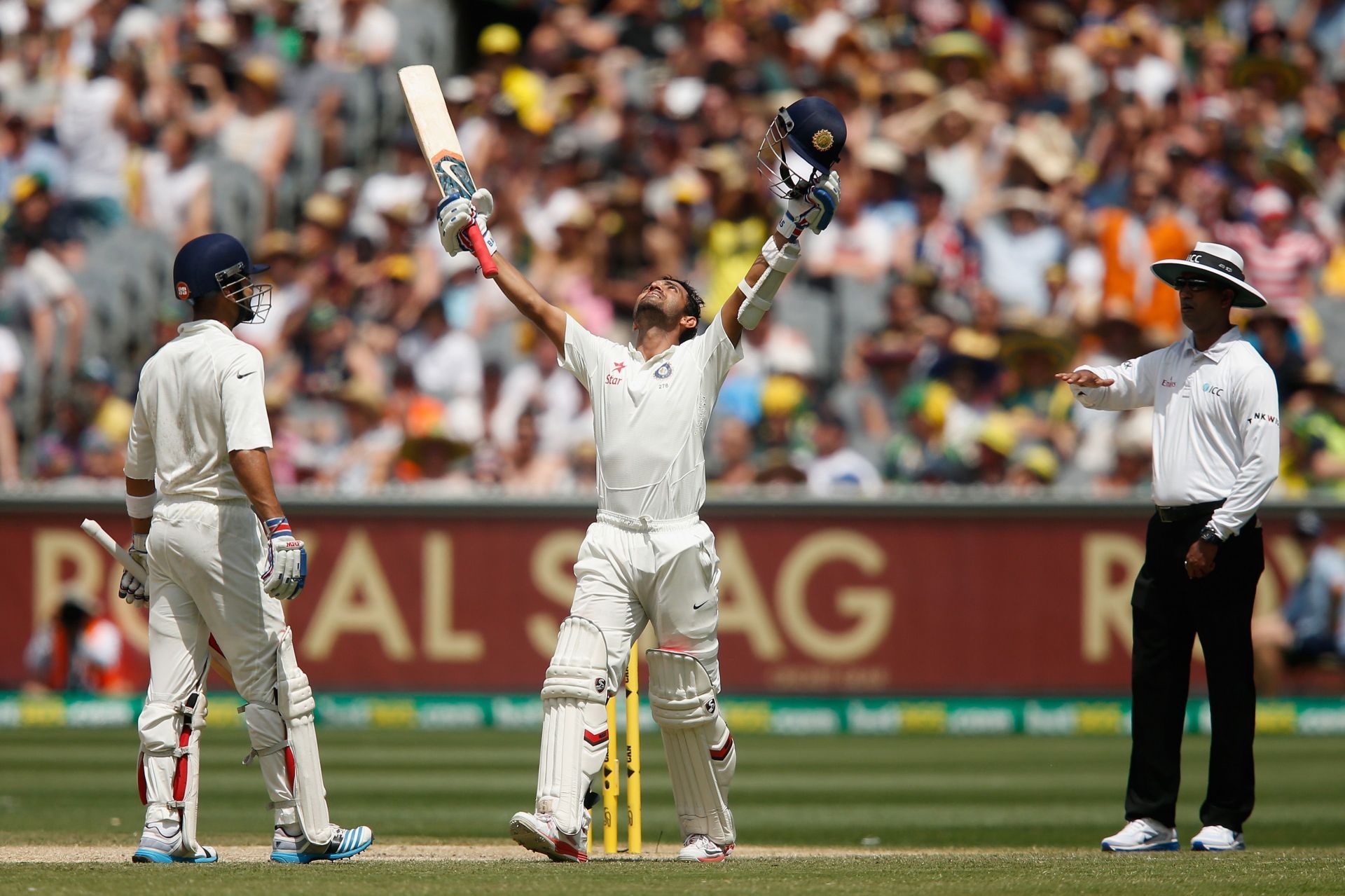 Ajinkya Rahane was brilliant during the 2014 Boxing Day Test