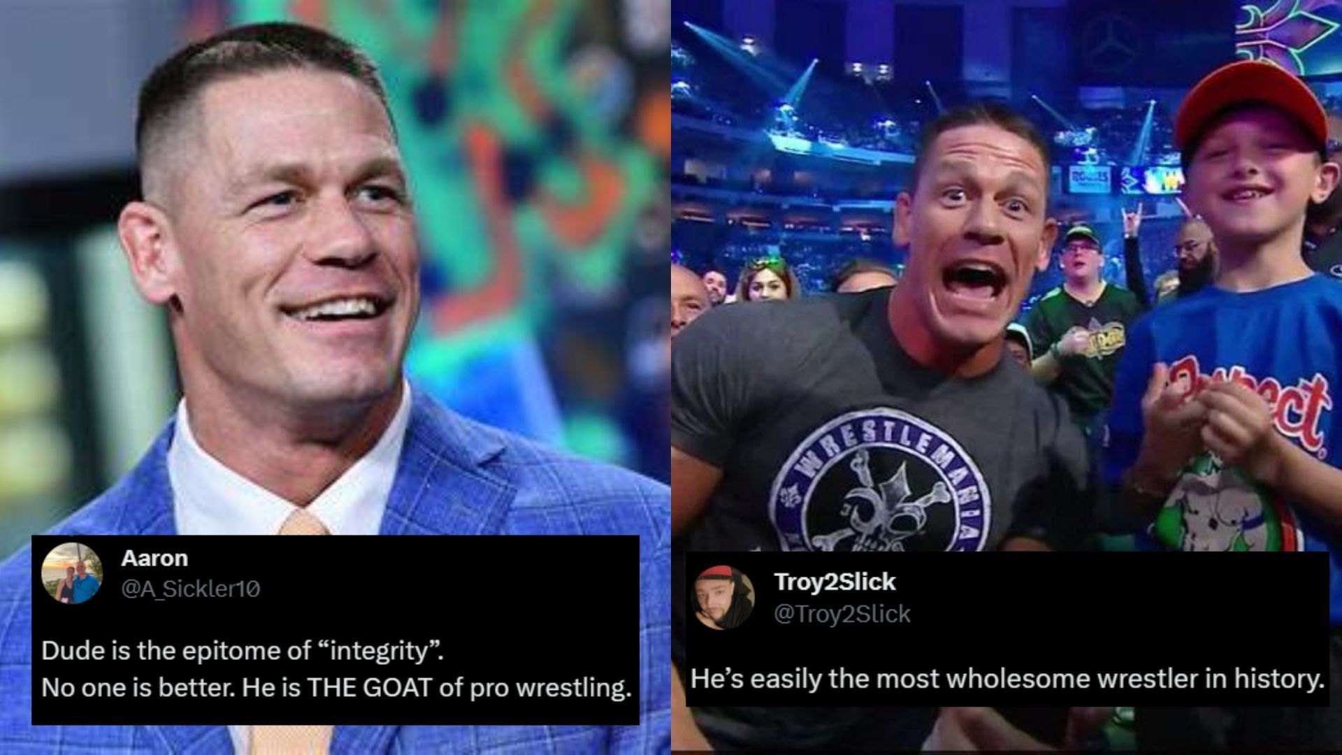 John Cena is a former WWE Champion