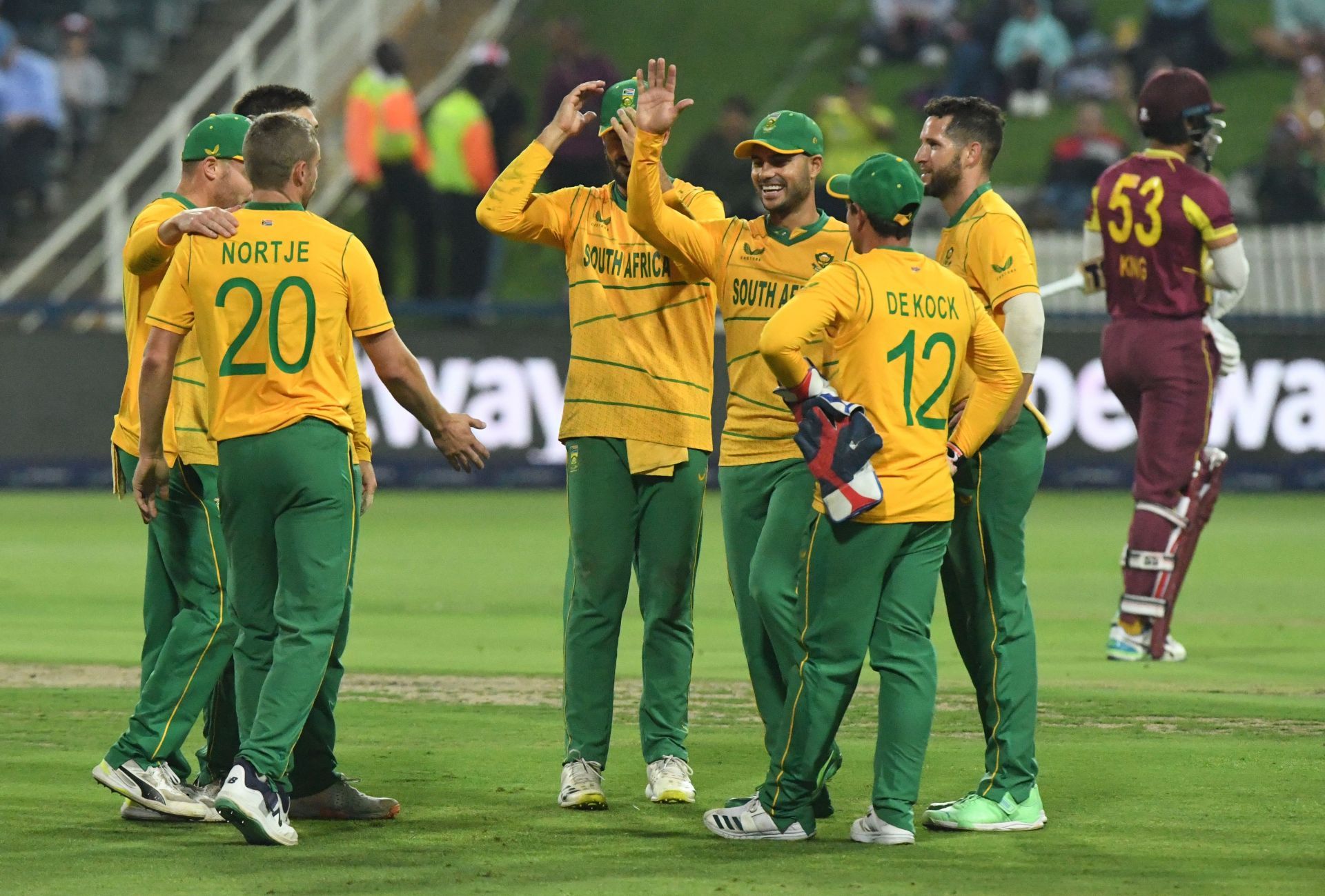 South Africa v West Indies - 3rd T20 International