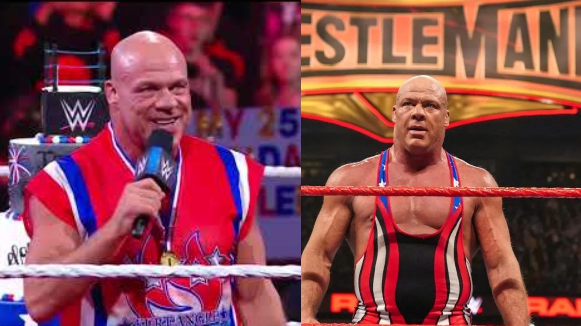 Kurt Angle is enjoying retired life at the moment