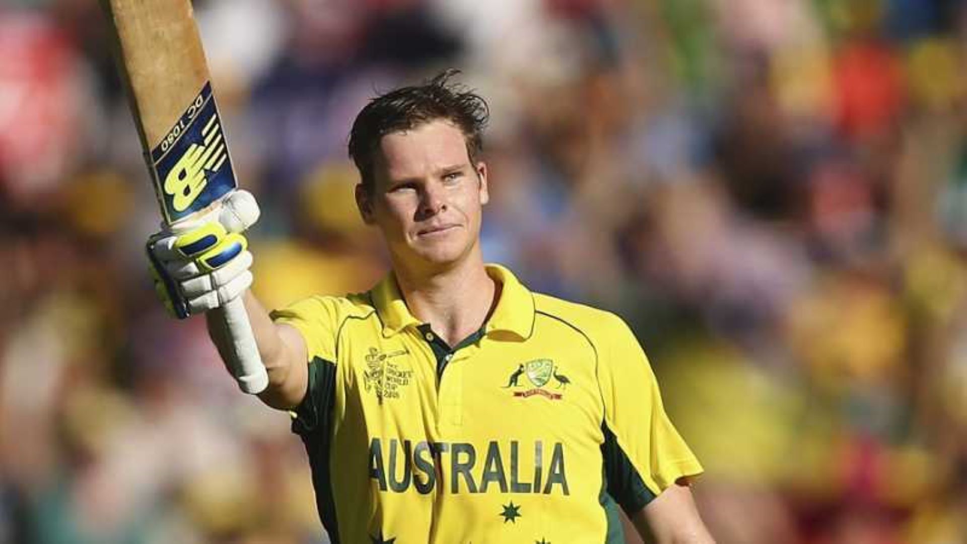 Smith's brilliant century led Australia to victory in the semi-finals of the 2015 World Cup.