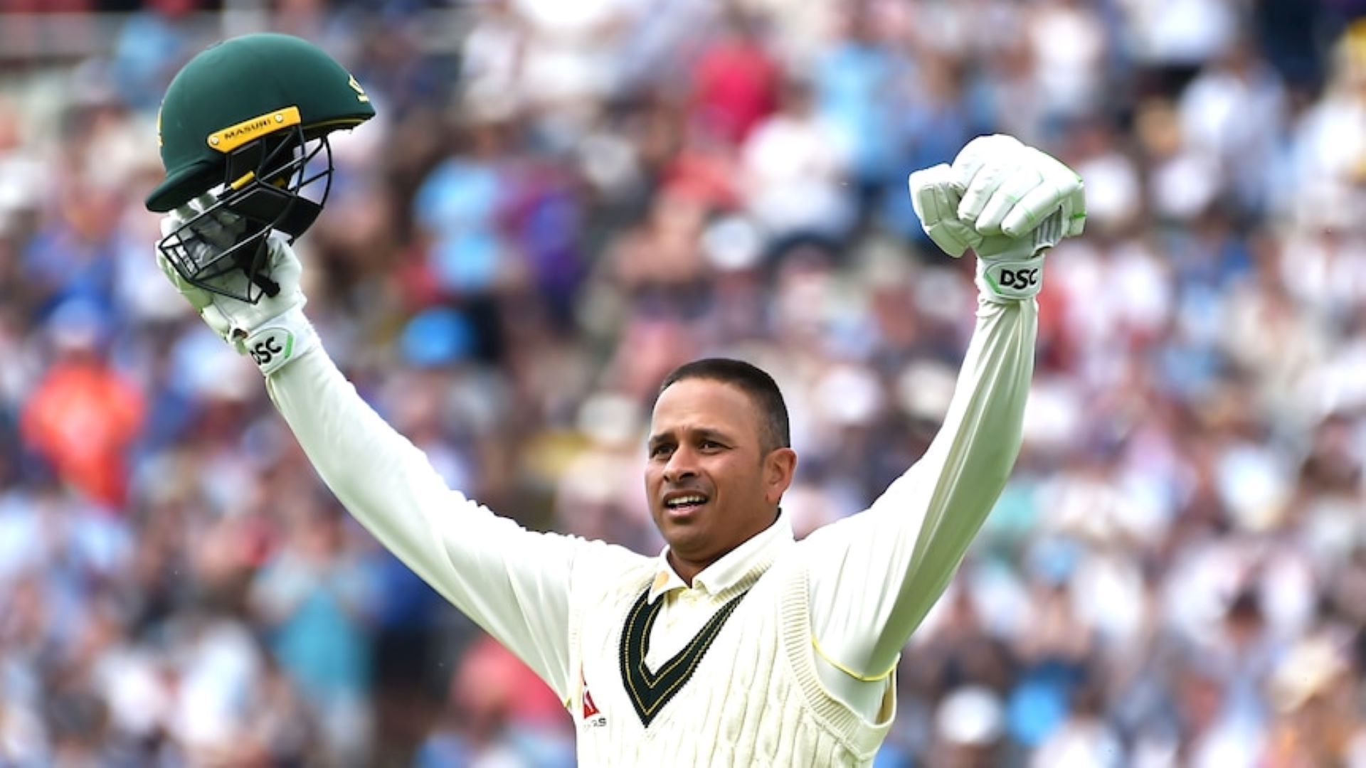 Usman Khawaja continued his incredible Test form on Day 2 at Edgbaston.