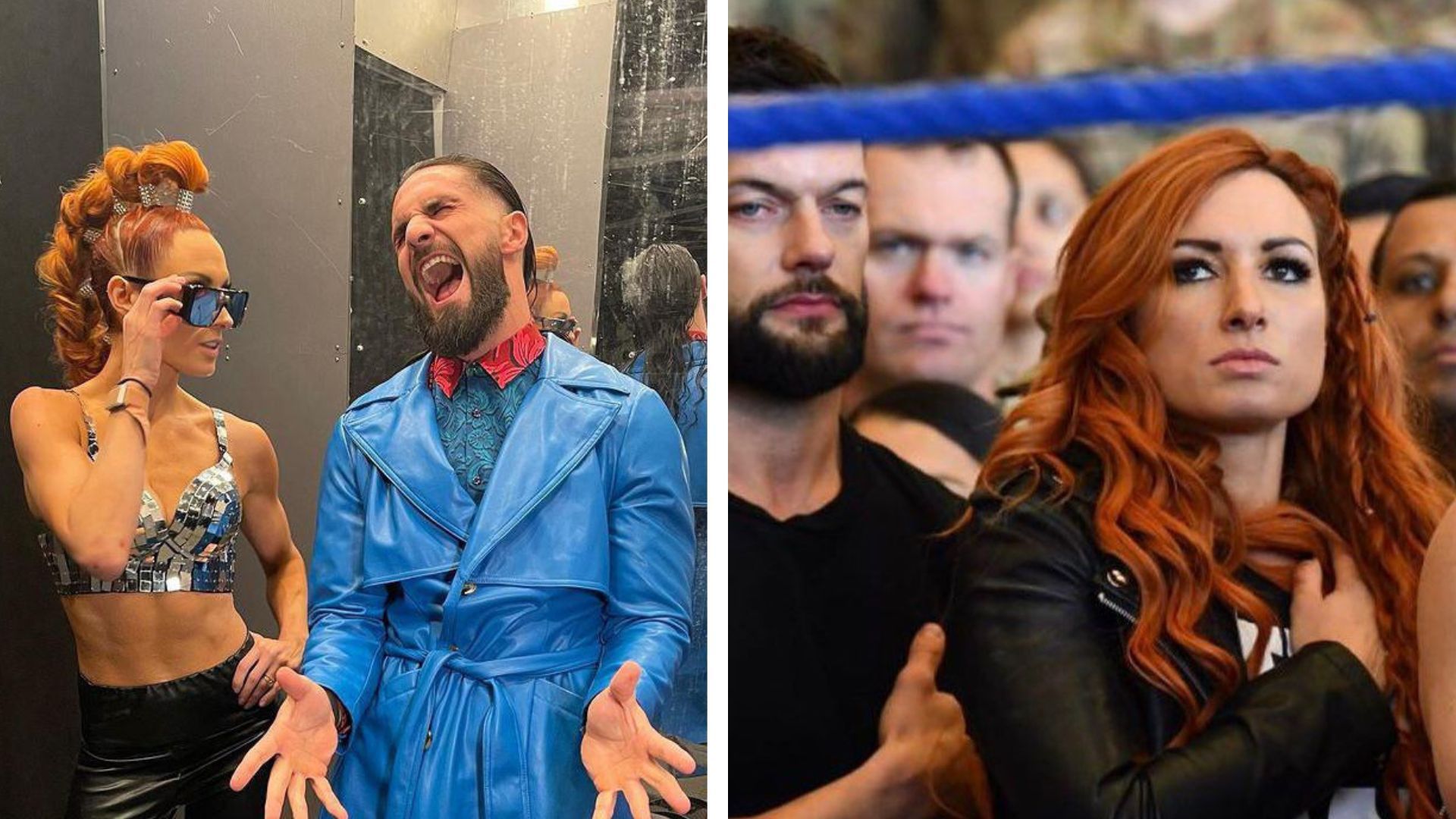 Becky Lynch has a close relationship with Finn Balor and Seth Rollins